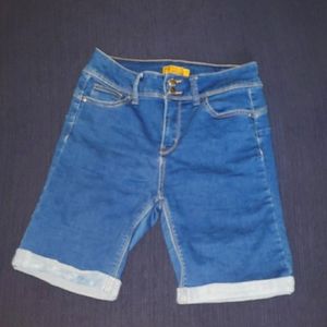 Juniors Wax Jean Denim shorts